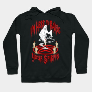 I'm Here to Raise Your Spirits Hoodie